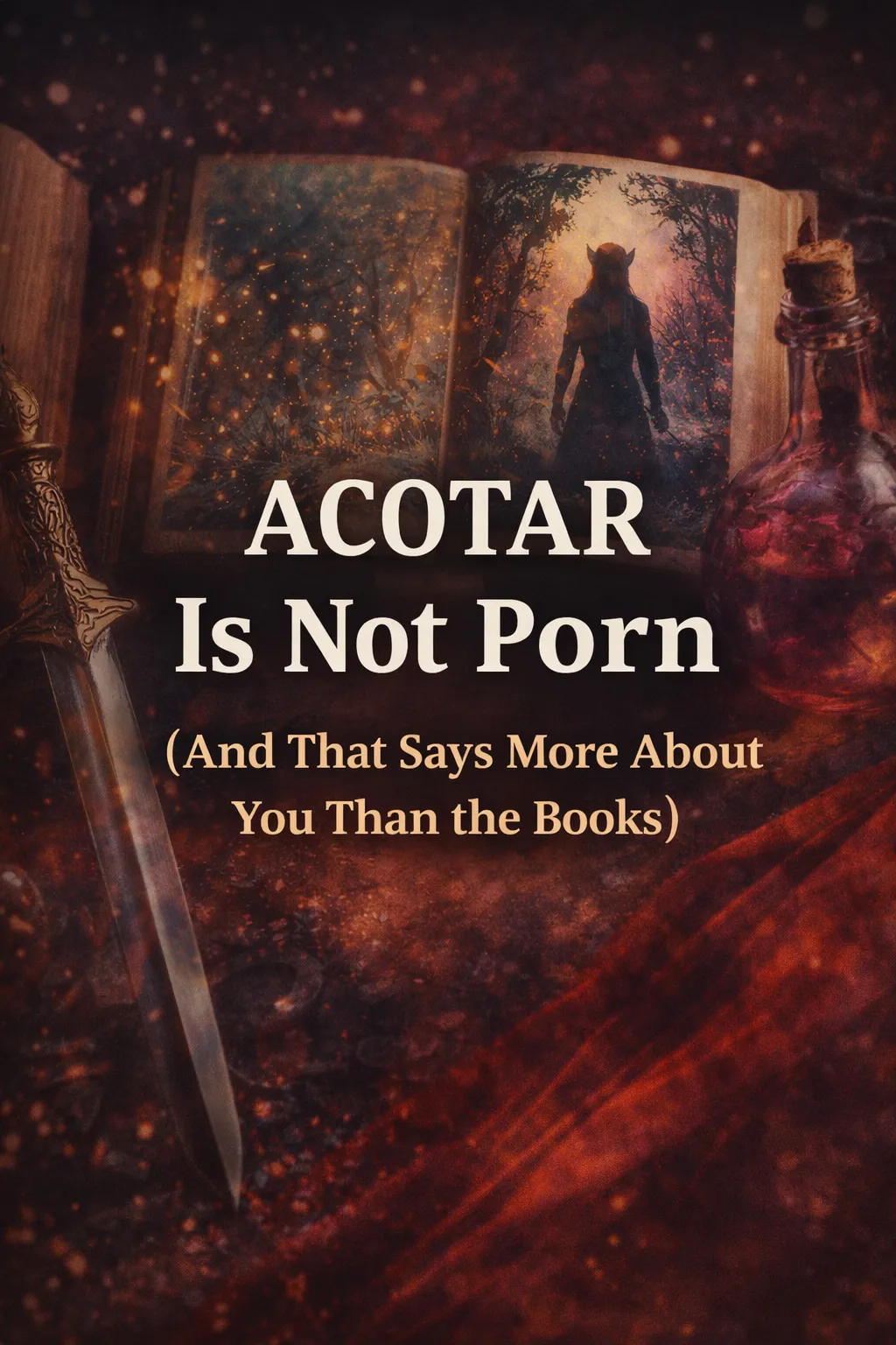 ACOTAR Is Not Porn (And That Says More About You Than the Books)