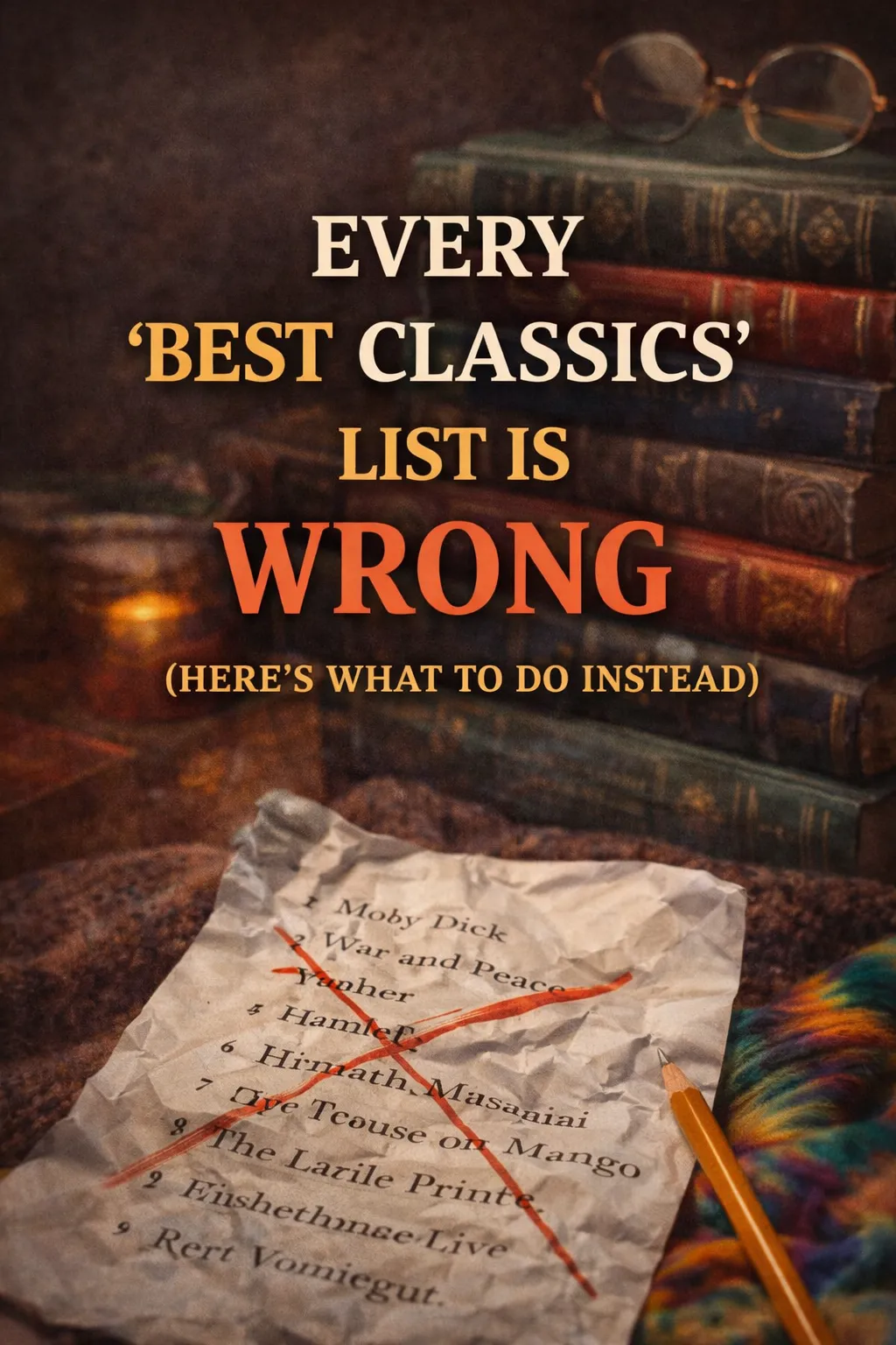 Every 'Best Classics' List Is Wrong (Here's What to Do Instead)