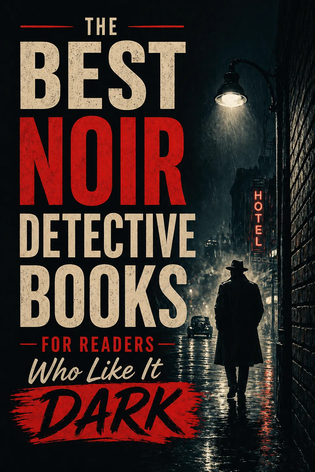 The Best Noir Detective Books for Readers Who Like It Dark