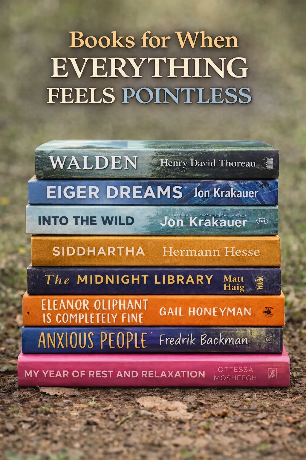 Books for When Everything Feels Pointless