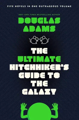 The Hitchhiker's Guide to the Galaxy by Douglas Adams book cover