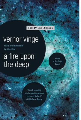 A Fire Upon the Deep by Vernor Vinge book cover