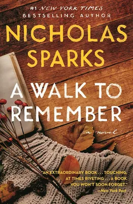 A Walk to Remember by Nicholas Sparks book cover