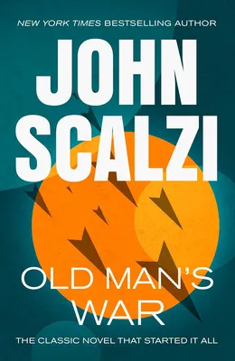 Old Man's War by John Scalzi book cover